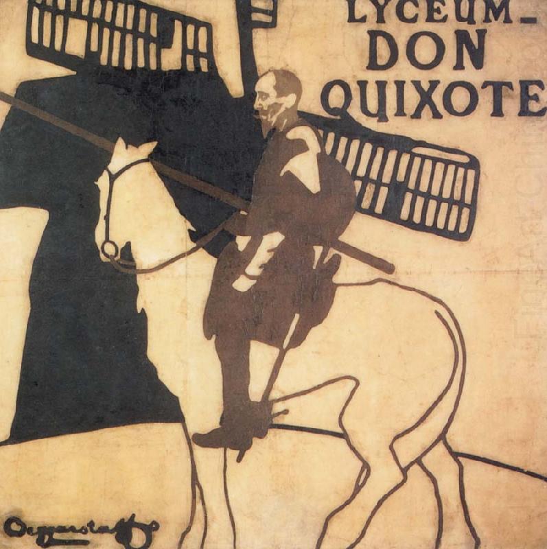 Don Quixote, James Pryde and William Nicholson